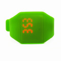 Montres de Digital d&#39;écran tactile de Silicone LED sans visage lisse (HAL-1273)